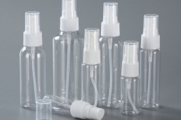 Small Transparent Plastic Empty Refillable Bottle